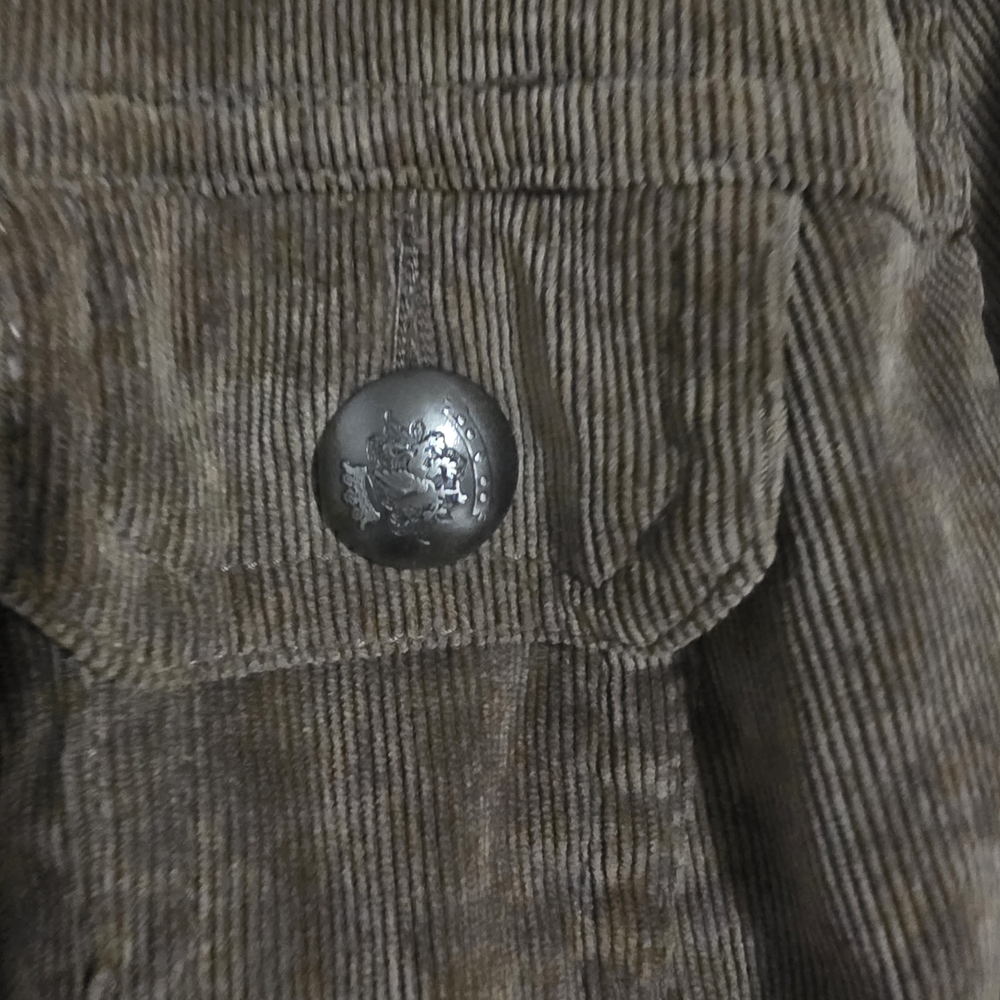 L.A. Live a Little Brown Corduroy Jacket Women’s Size Small Boho Western Stretch - Picture 4 of 13